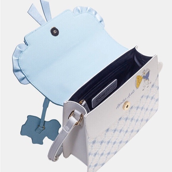 Danielle Nicole Disney Beauty And The Beast Anniversary Satchel Belle Sheep NWT - Picture 3 of 6